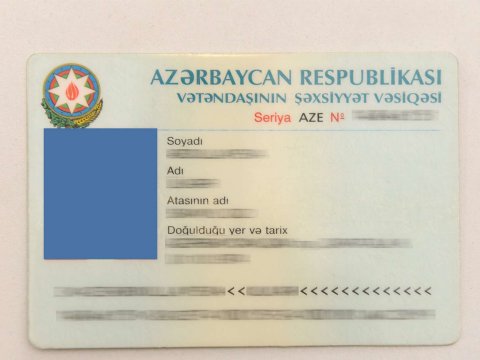 Şəxsiyyət vəsiqəsi ilə bağlı dəyişiklik TƏKLİF EDİLİR