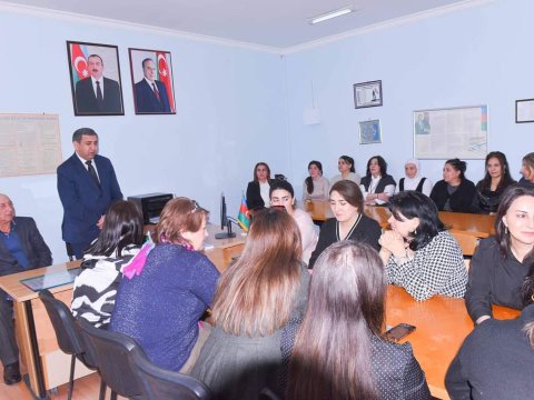 YAP Kəlbəcər rayon təşkilatında partiya fəalları ilə görüş - FOTO