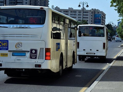 Bakıda bu avtobus xətti ləğv edildi