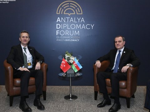 Ceyhun Bayramov Haluk Gürgönlə görüşüb