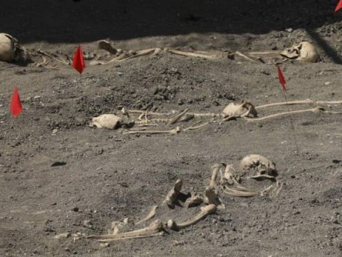 Xocalıdakı kütləvi məzarlıqda daha 5 nəfərin qalıqları tapıldı