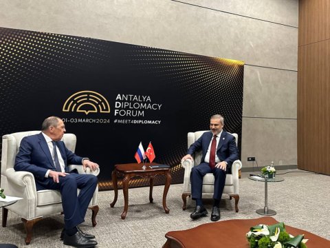 Hakan Fidan Ankarada Lavrovla görüşdü