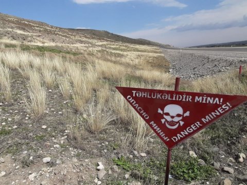 Ötən ay azad edilmiş ərazilərdə 600-ə yaxın mina aşkarlanıb