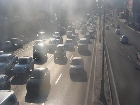 Prospektdə qəza tıxaca səbəb oldu