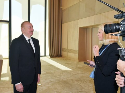 İlham Əliyev “Euronews”a müsahibə verdi - TAM MƏTN