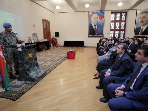 Şəhidlərimizin xatirəsi ANILDI