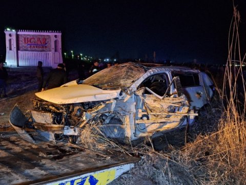 Göyçayda ağır qəza - 3 nəfər öldü