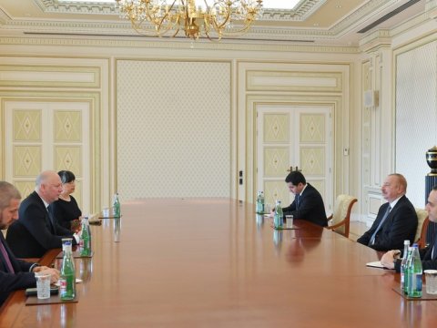 İlham Əliyev Bolqarıstan Xalq Məclisinin sədrini qəbul etdi