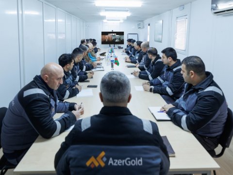 “AzerGold”da Ümumdünya Mülki Müdafiə Gününə qeyd edilib - FOTO