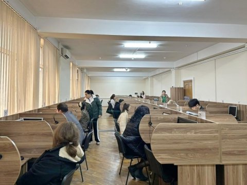 Doktoranturada təhsil alanlar üçün imtahan keçirildi