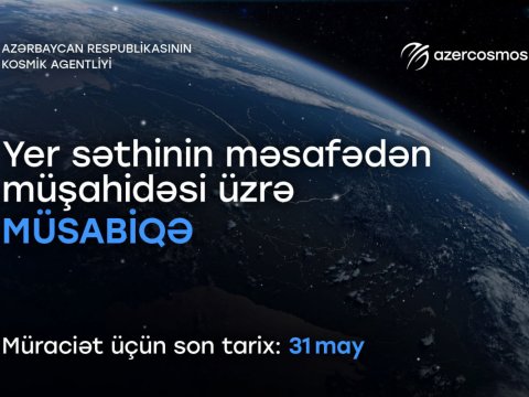 Azərkosmos yeni müsabiqə elan etdi