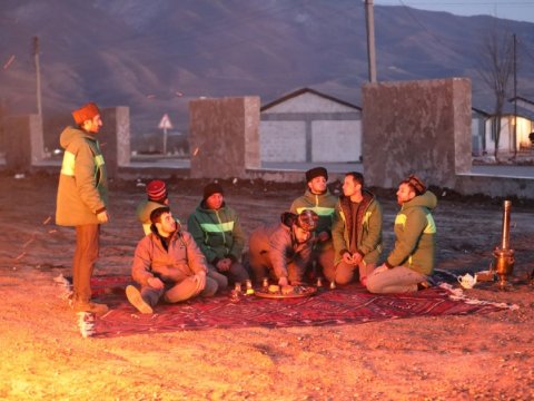 32 il sonra Xocalıda çərşənbə tonqalı qalandı - VİDEO/FOTO