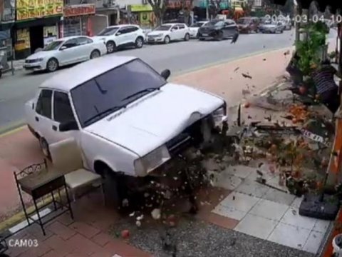 Ölümdən son anda xilas oldu - VİDEO