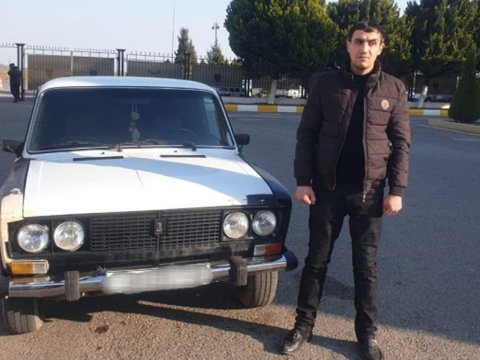 Narkotik çəkib maşın sürdü - Polisdən qaça bilmədi