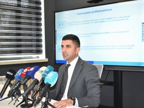 Müəllimlərə sertifikatlar elektron formada veriləcək - Eşqi Bağırov