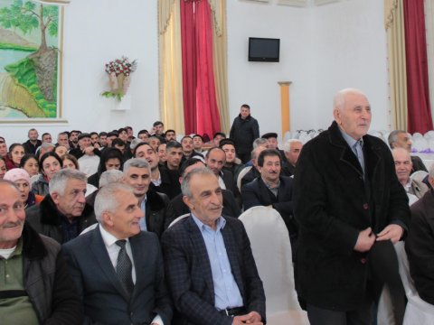 Goranboyun Xan Qərvənd kəndində səyyar qəbul - FOTO