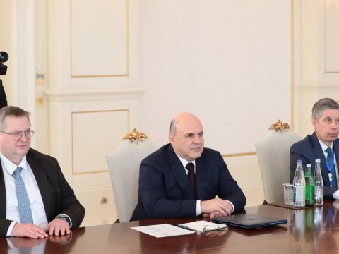 Mişustin Azərbaycanın mədəniyyət xadimlərini Rusiyaya dəvət etdi