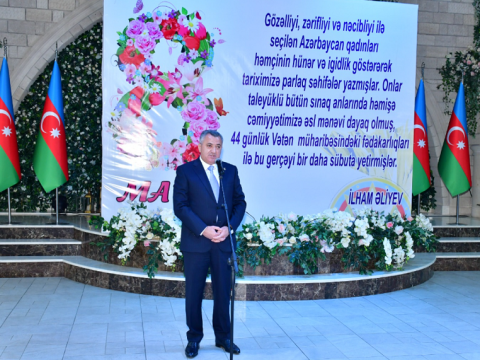 Şəhid ailələrinin xanım üzvləri üçün bayram tədbiri - FOTOLAR