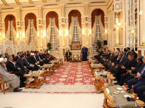 Şeyx konfrans iştirakçıları ilə görüşdü