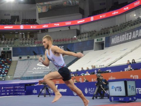 Gimnastlarımız beynəlxalq turnirin finalında