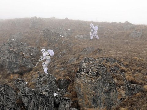 Şərti düşmənin diversiya qrupu zərərsizləşdirildi - FOTO/VİDEO