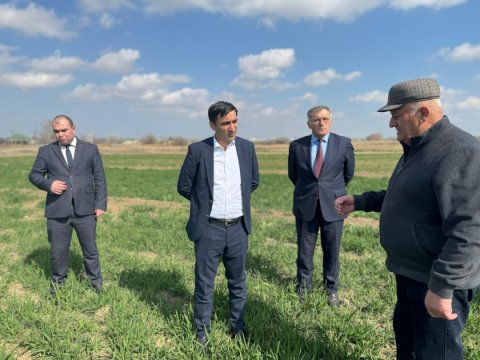 Agentlik rəhbəri vətəndaşların müraciətlərini dinlədi