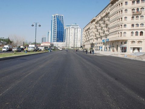 8 Noyabr prospektində təmir başlayır - Sürücülərin nəzərinə!