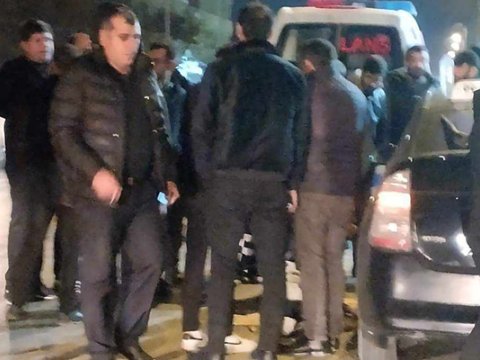 Taksi sürücüsü sükan arxasında öldü - FOTO