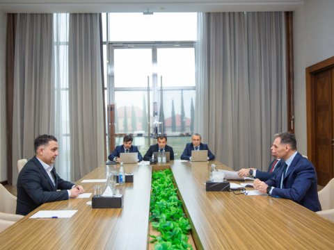 Rəşad Nəbiyev Şəmkirdə vətəndaşları qəbul edib - FOTO