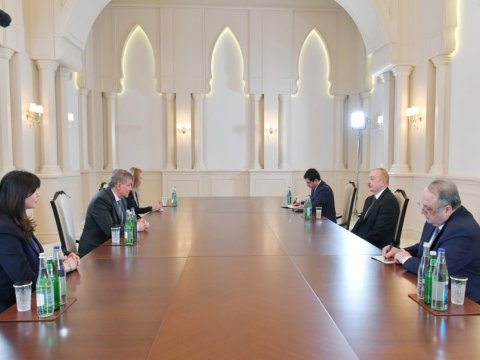 Prezident BMT Baş katibinin siyasət üzrə müavinini qəbul edib - FOTO