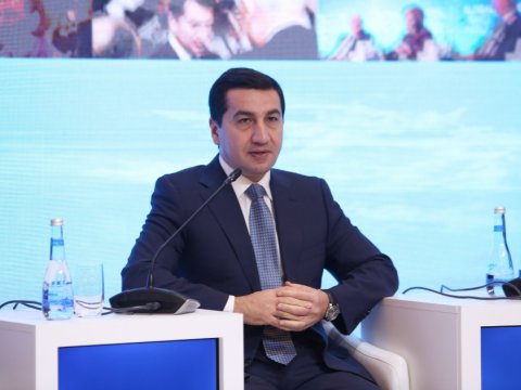 Bölgədə sülhün bərqərar olması üçün səylərimizi əsirgəmirik - Hikmət Hacıyev