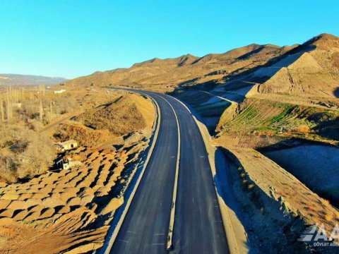 Xudafərin-Qubadlı-Laçın yolunun tikintisi sürətləndirilir - FOTO