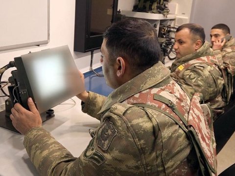 PUA-larla şərti düşmənin hədəfləri məhv edildi - VİDEO