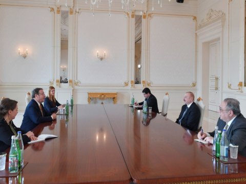 İlham Əliyev qəbul keçirdi