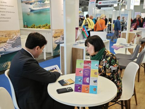 Azərbaycanın turizm imkanları Avstriyadakı sərgidə nümayiş etdirilir - FOTO