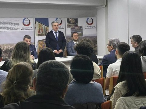 Kölndə Azərbaycan icması ilə görüş - FOTO