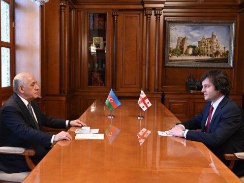 Əli Əsədov İrakli Kobaxidze nələri müzakirə etdi...