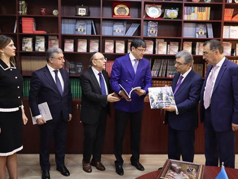 Fuad Muradov Boris Kandovla görüşdü - FOTO