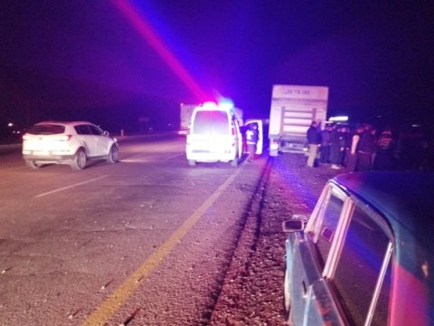 Bakı-Qazax yolunda ağır qəza - 3 ölü