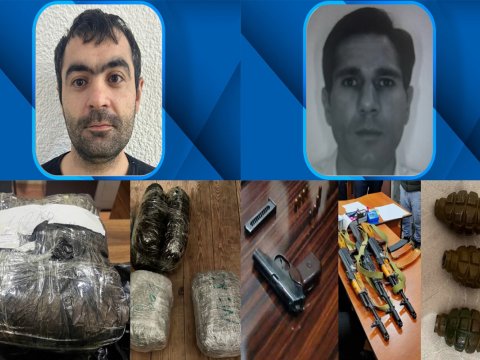 Xətaidə saxlanılan narkokuryerlərdən 10 kq marixuana aşkarlandı