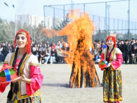 BMU-da Novruz şənliyi keçirilib - FOTO