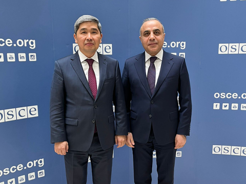 Azay Quliyev ATƏT PA-da görüşlər keçirdi - FOTO