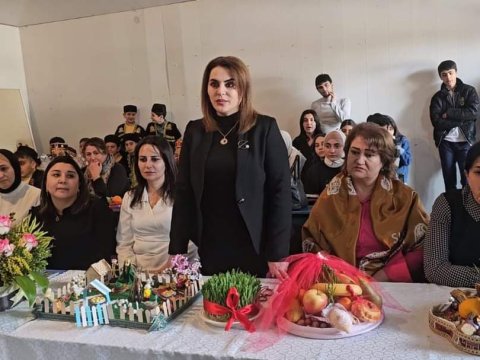 YAP Kəlbəcər rayon təşkilatının Novruz təbriki - FOTO