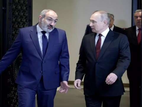 Paşinyan Putinə cansağlığı arzuladı - Təbrik məktubu