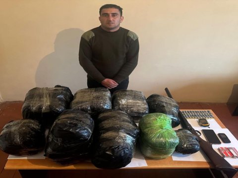 29,7 kq narkotikin Azərbaycana gətirilməsinin qarşısı alındı - FOTO