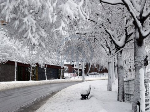 Bölgələrə yağış və qar yağır - FAKTİKİ HAVA