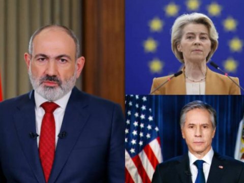 Paşinyan - Ursula fon der Leyen - Blinken görüşü keçiriləcək