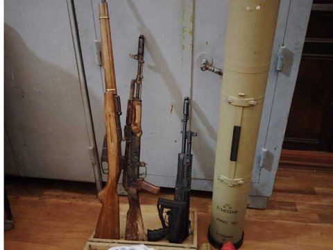 Kəlbəcərdə tank əleyhinə raket tapıldı - FOTO