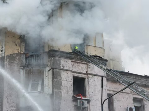 Ruslar Kiyevi bombaladı, yaralılar var - 44 gün sonra...