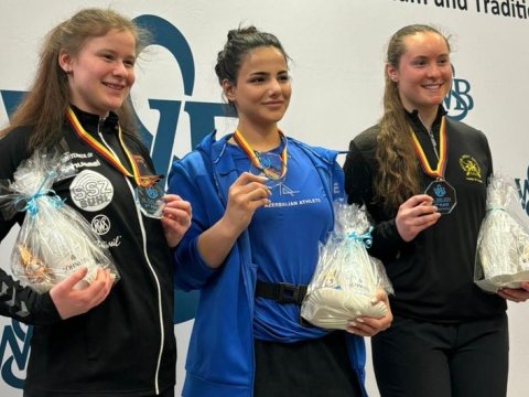 İdmançımız beynəlxalq turnirdə qızıl medal qazandı